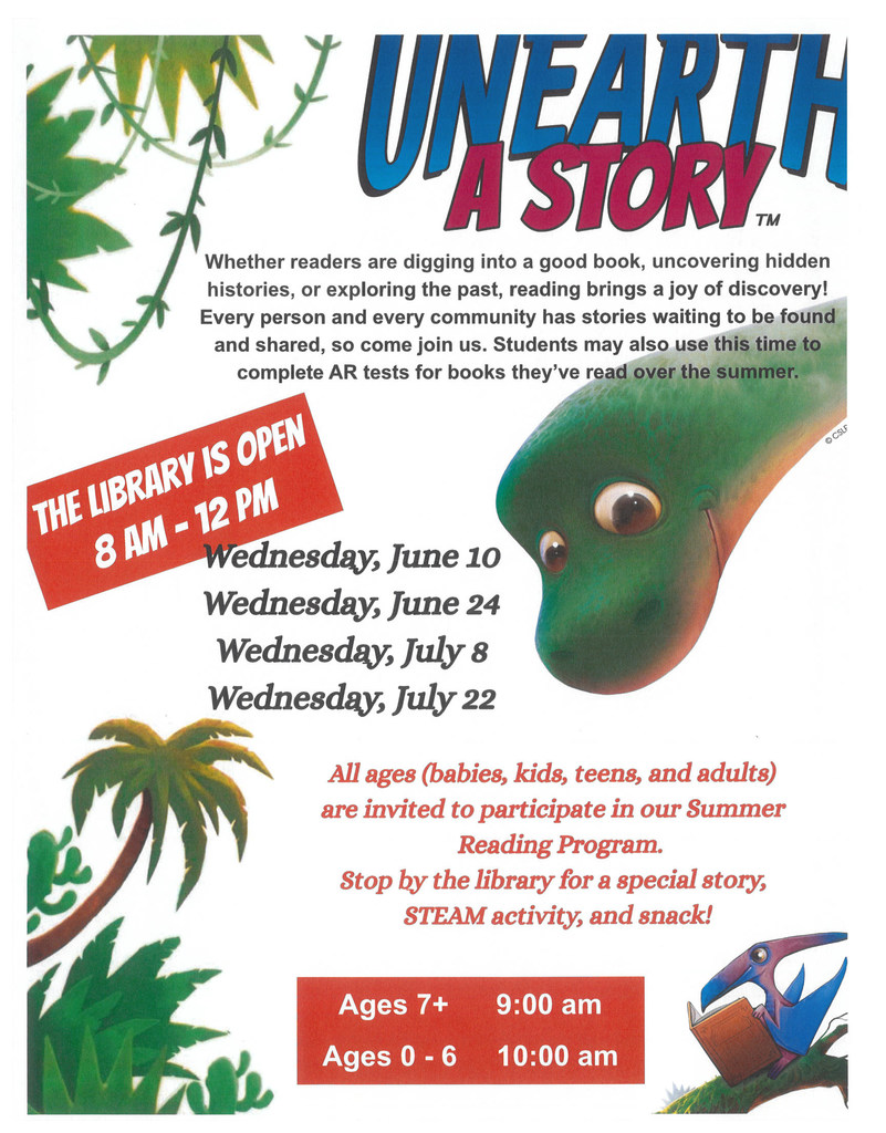 Summer Library Flyer