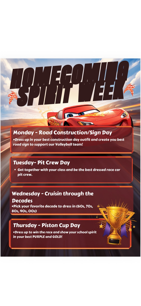Homecoming Dress Up Days! 