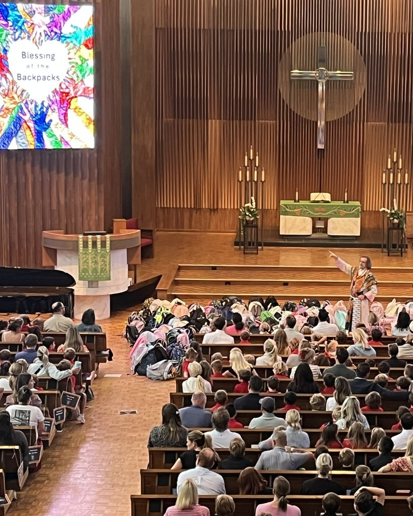 Blessing of the Backpacks