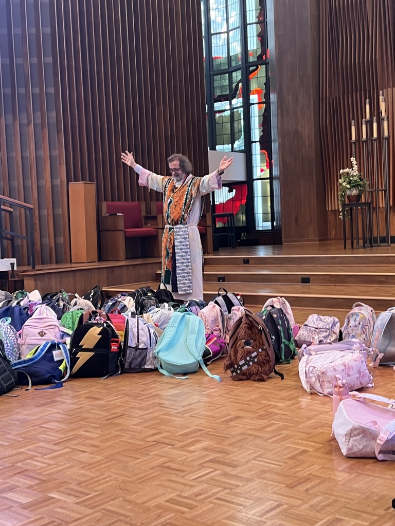 Blessing of the Backpacks