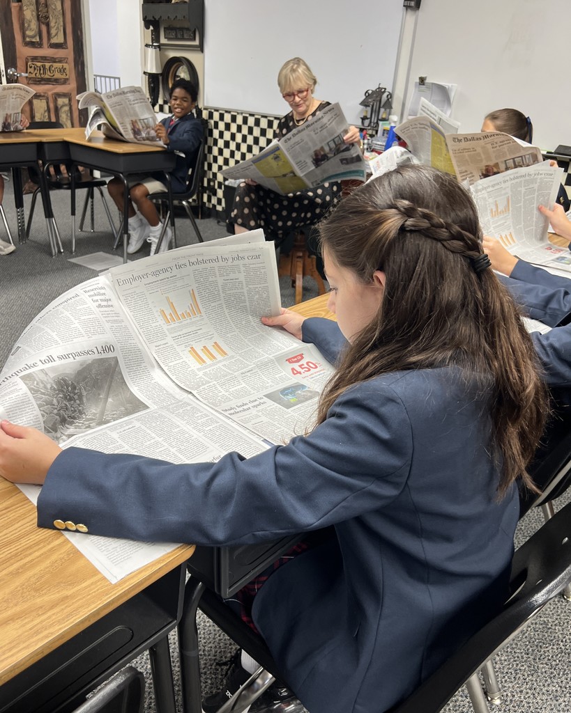 Fifth Grade Morning Newspaper Lesson