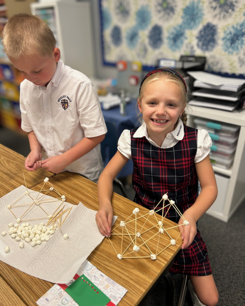 3rd Grade Marshmallow STEM lesson
