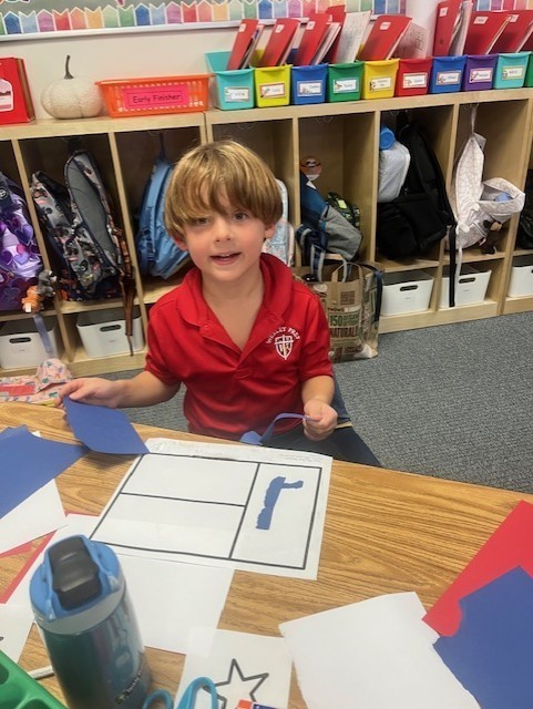 Kinder State of Texas Lesson
