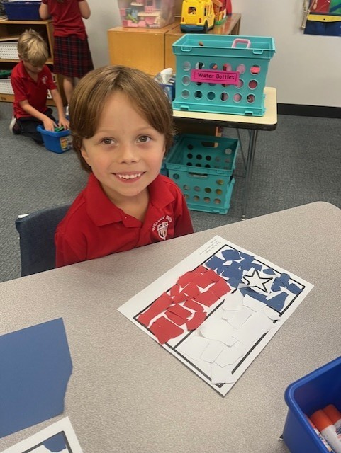 Kinder State of Texas Lesson