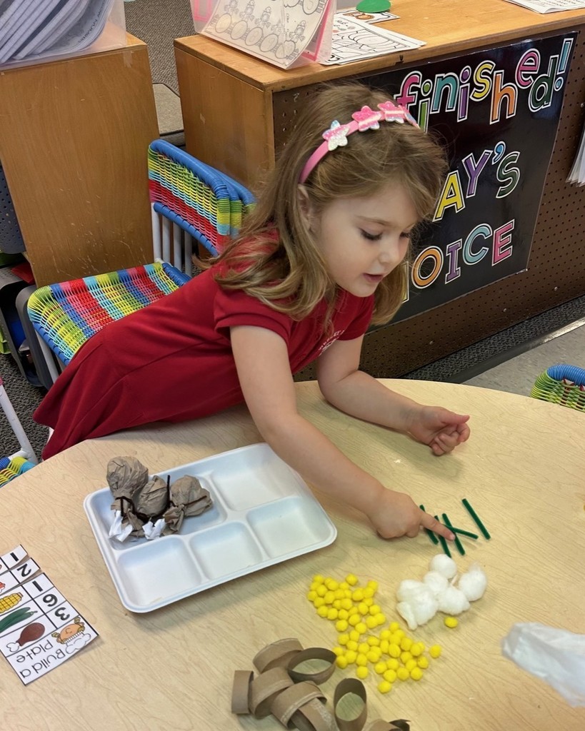 PreK 4 Thanksgiving Plate Lesson