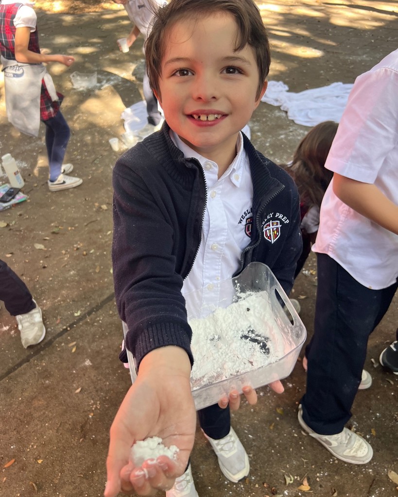 1st grade science lab snow lesson