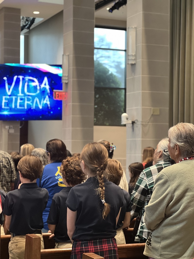 A special Valentine's Day chapel with Mister Bruce.