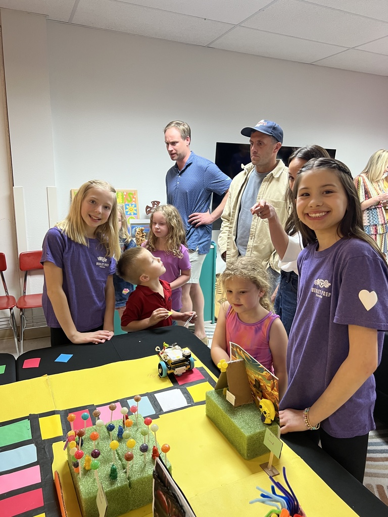 Students posing for a picture while they go through their robotics games!