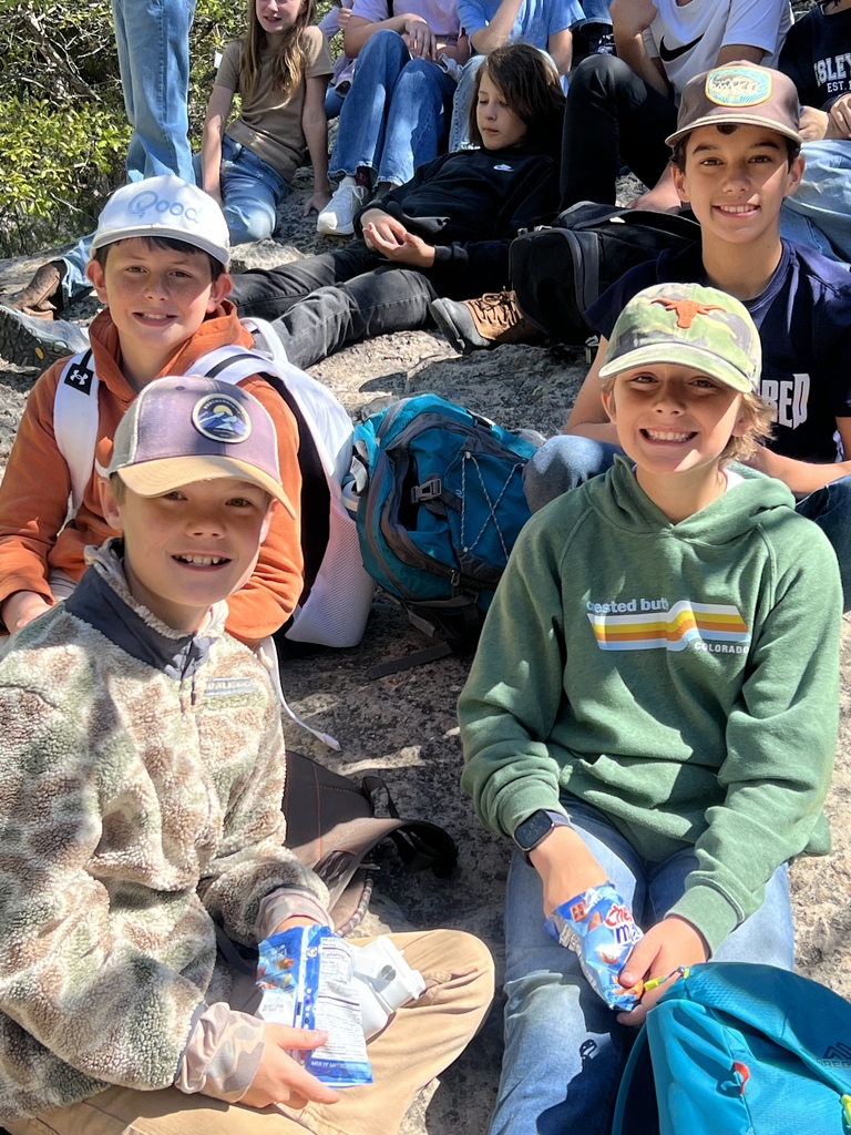 5th graders at Camp Classen.