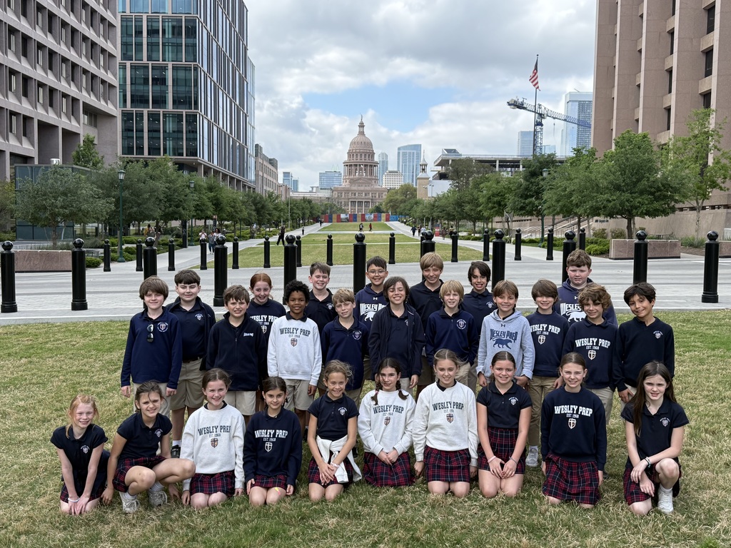 Fourth graders in Austin.