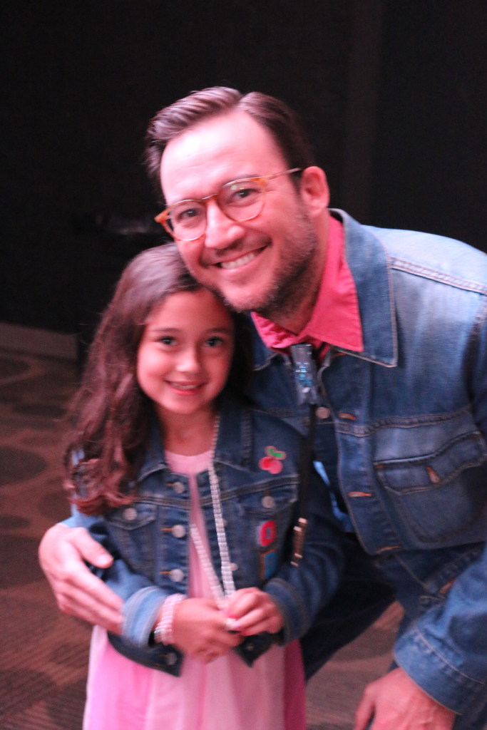 A dad and daughter at the dance