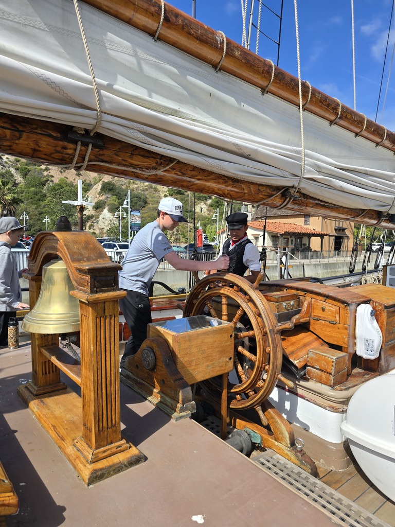 Learning how steer the Tall Boat