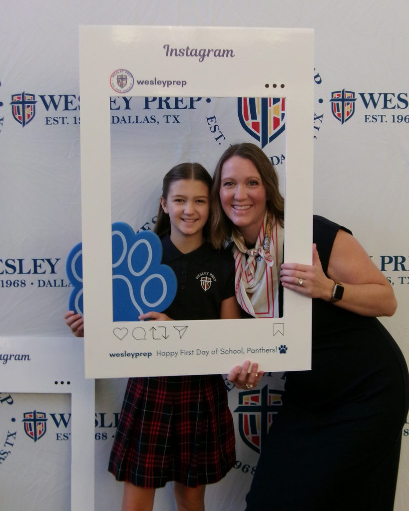 Posing for the First Day!