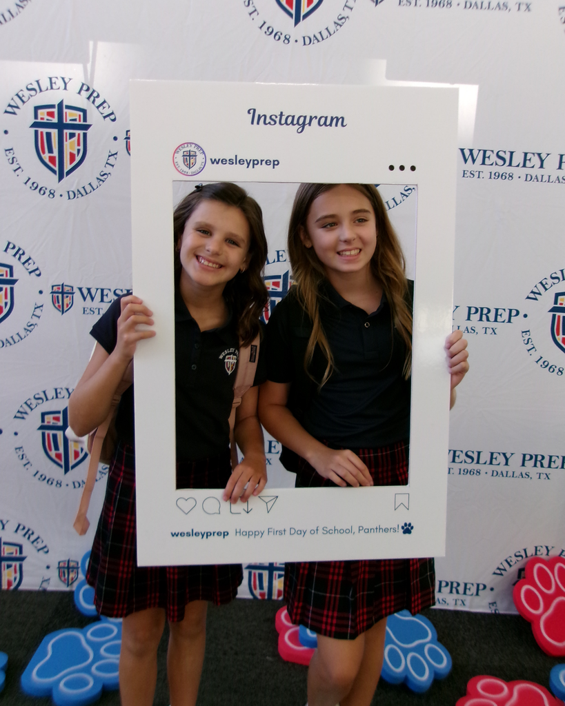 Posing for the First Day!