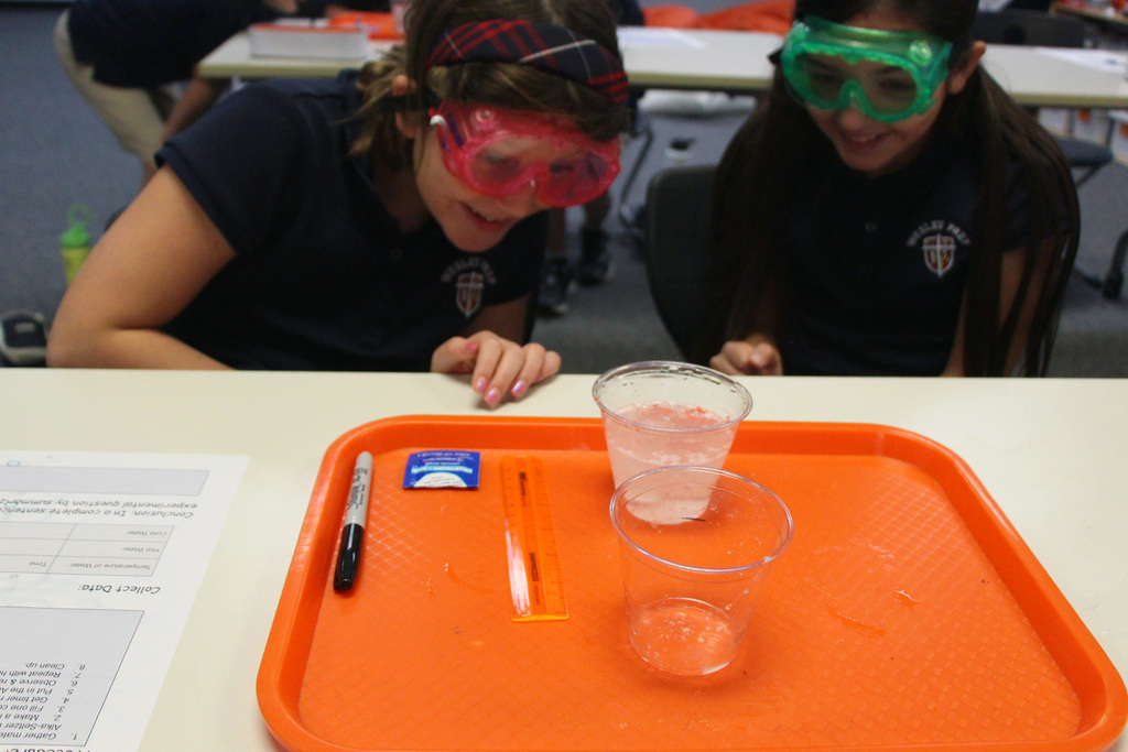 Watching for a chemical reaction