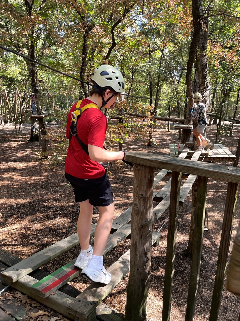 Completing a challenging course
