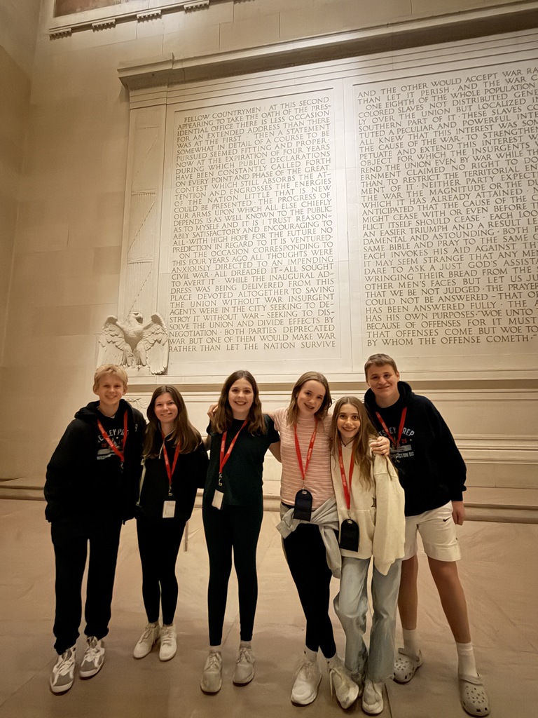 Visiting the Lincoln Memorial