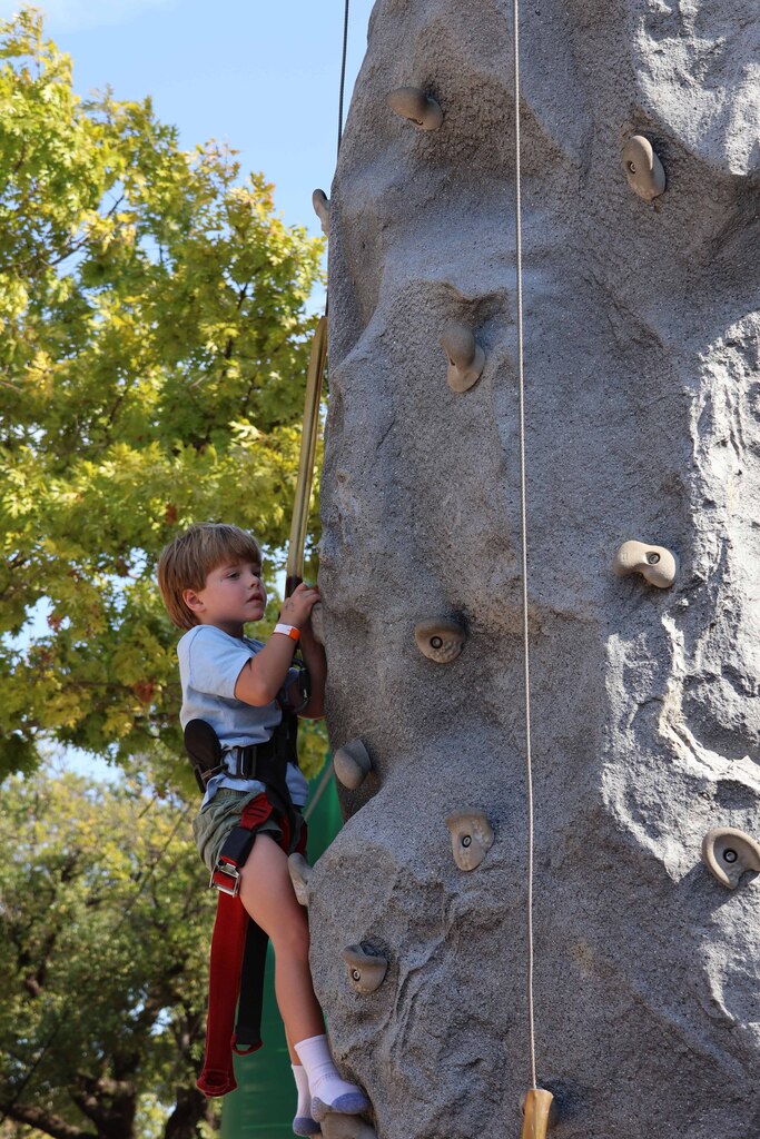 Rock climbing