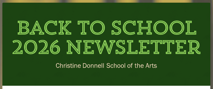 Back to School 2026 Newsletter