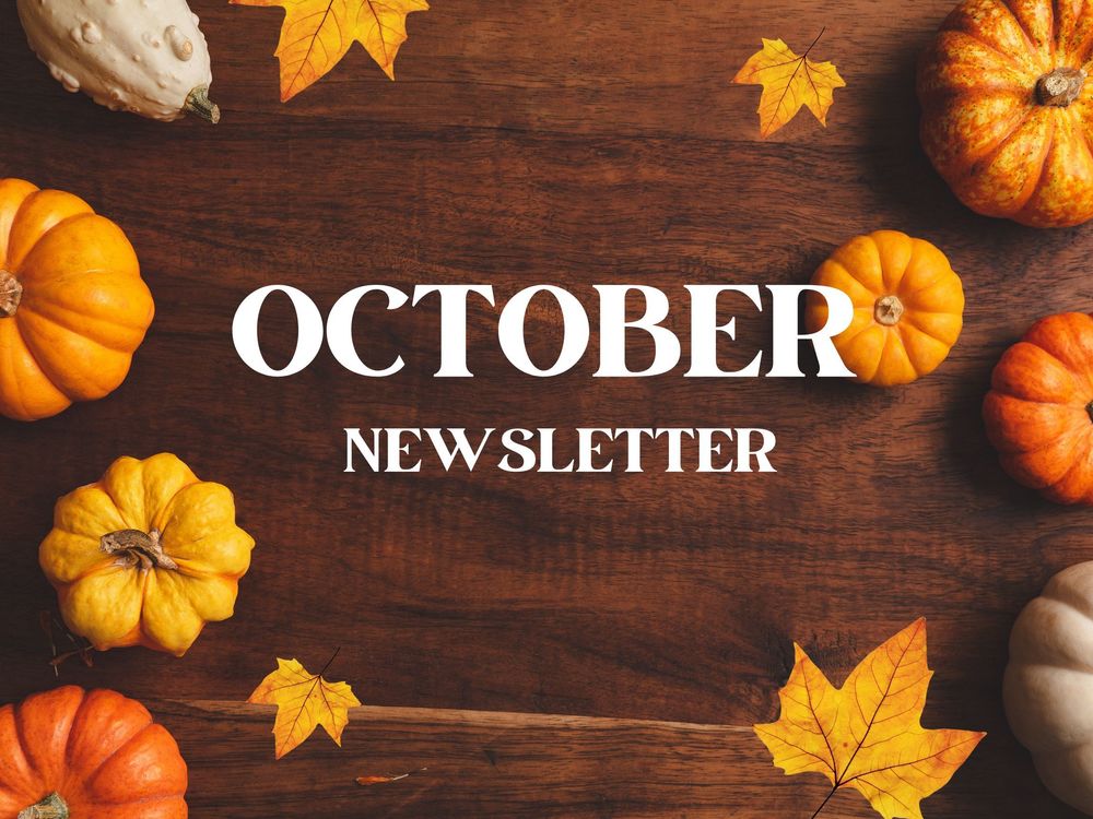 October newsletter graphic