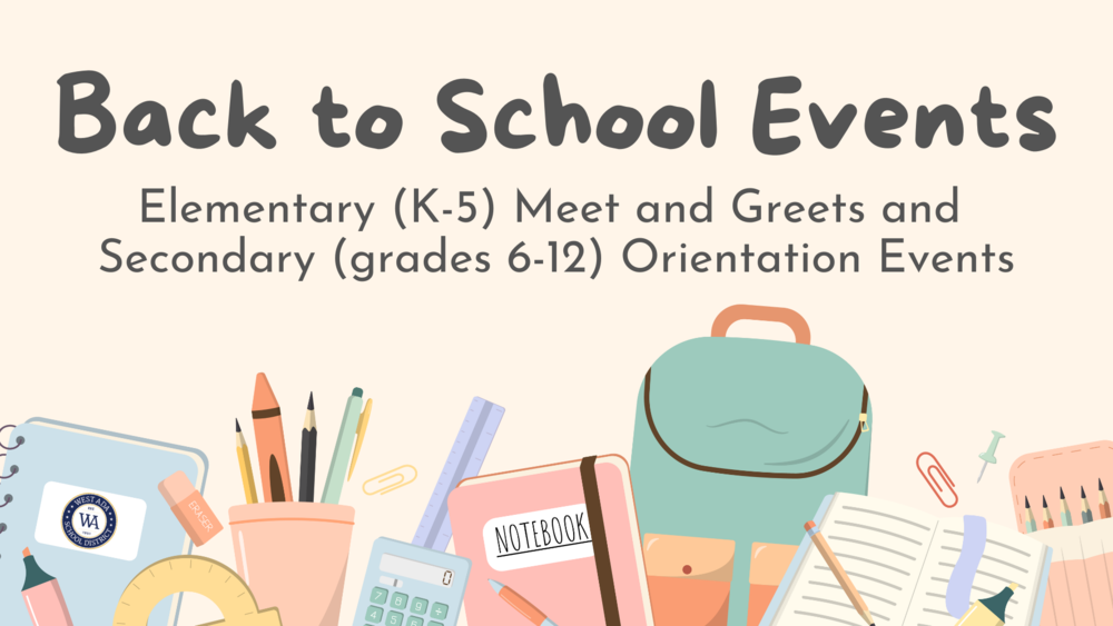 Back to School Events