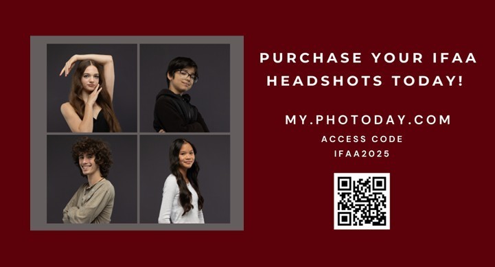 Purchase your IFAA Headshots today! myday.photo.com access code IFAA2025