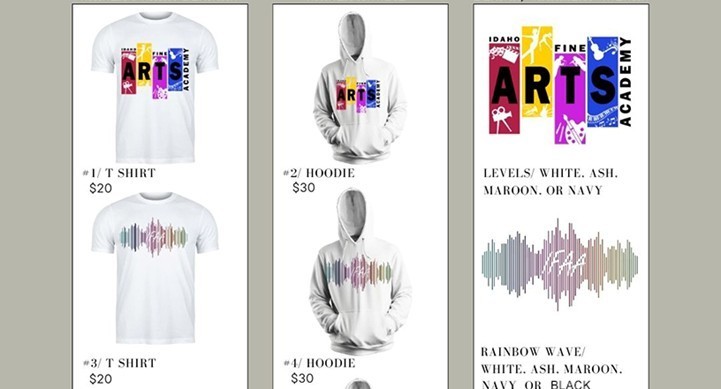 Example T-shirt designs