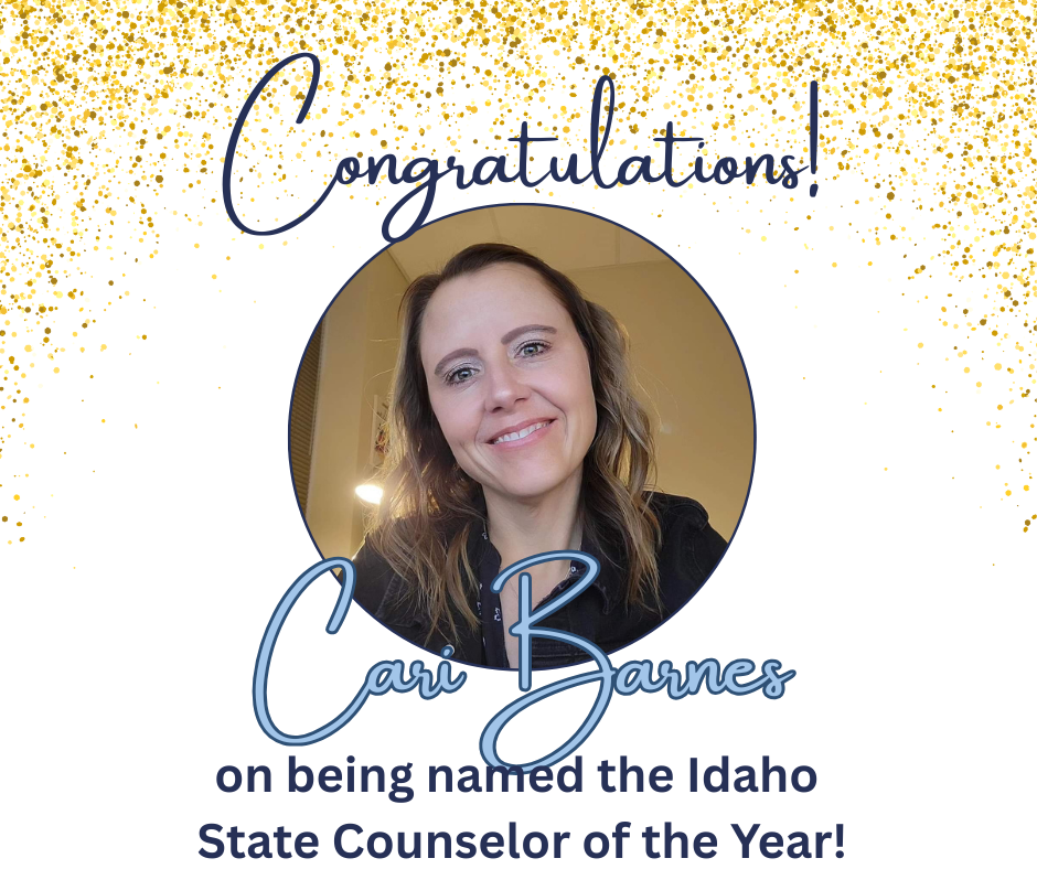 Cari Barnes- Idaho State counselor of the year