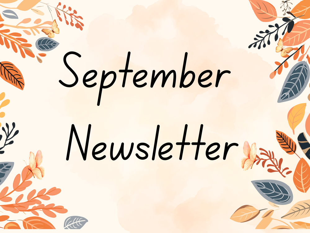 September Newsletter graphic