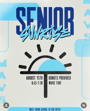 25 senior sunrise