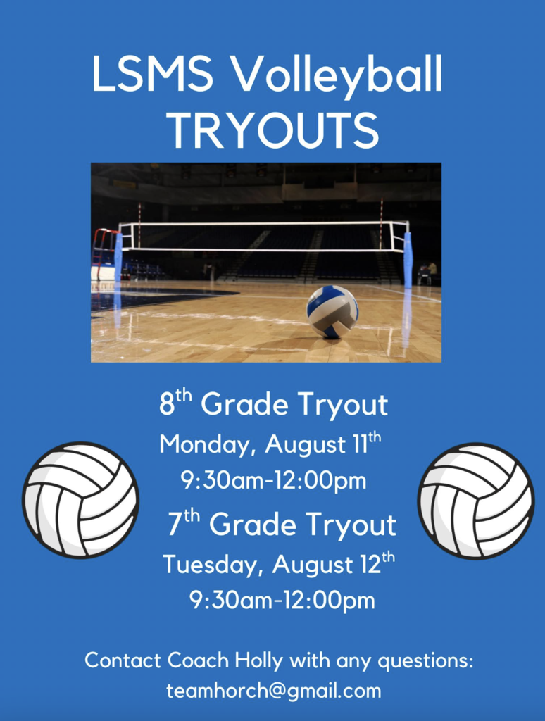 Volleyball Tryouts!