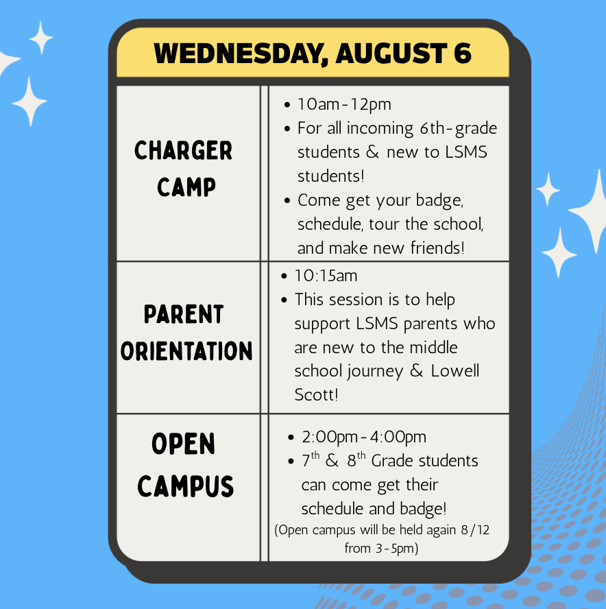 August 6 Calendar