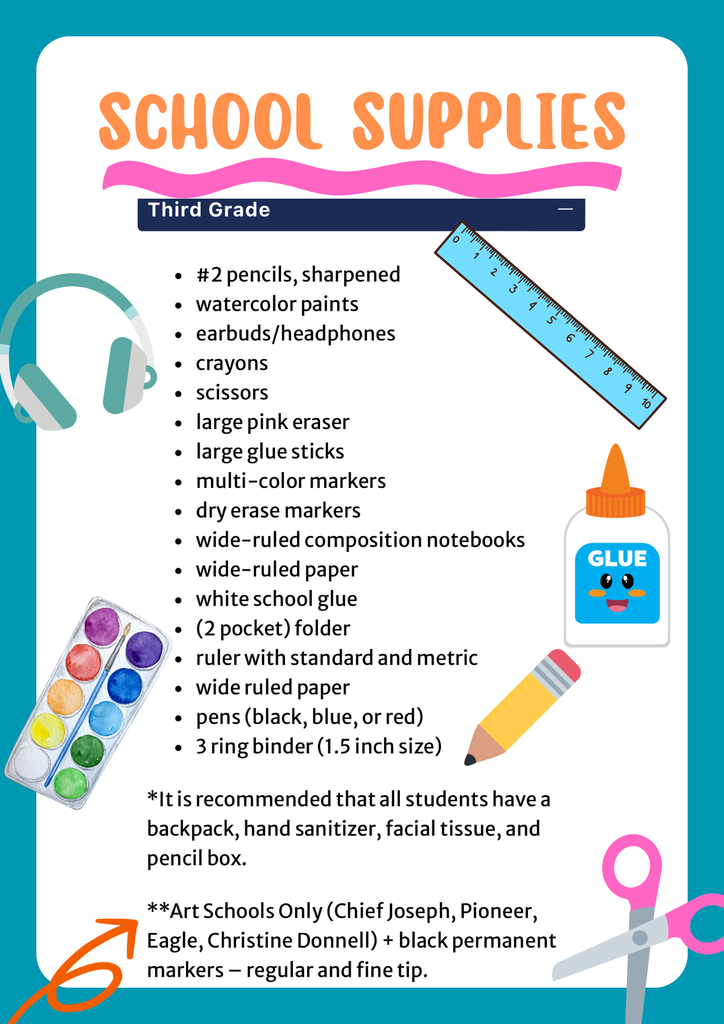 3rd supplies
