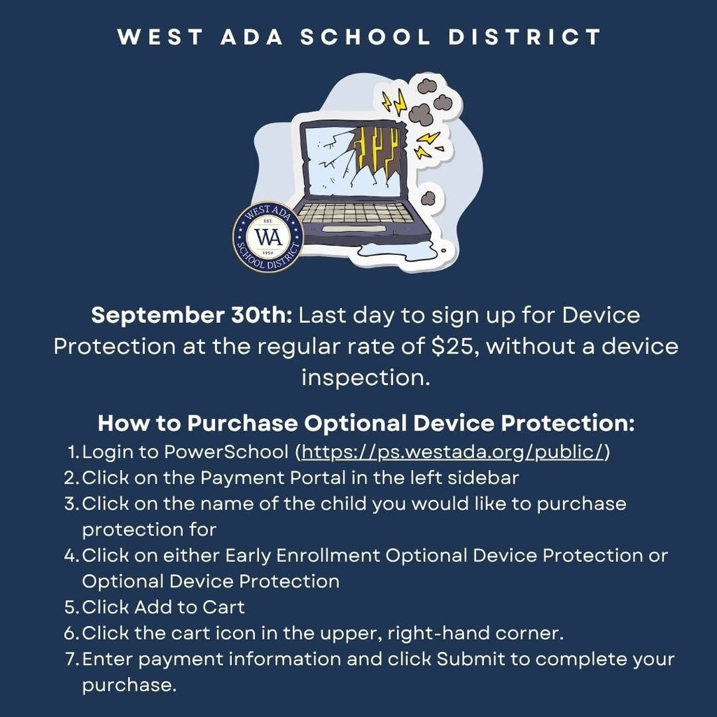 Friendly reminder: September 30, 2025 is the last day to purchase optional device protection!
