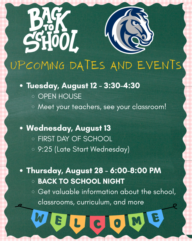 Back to School Dates