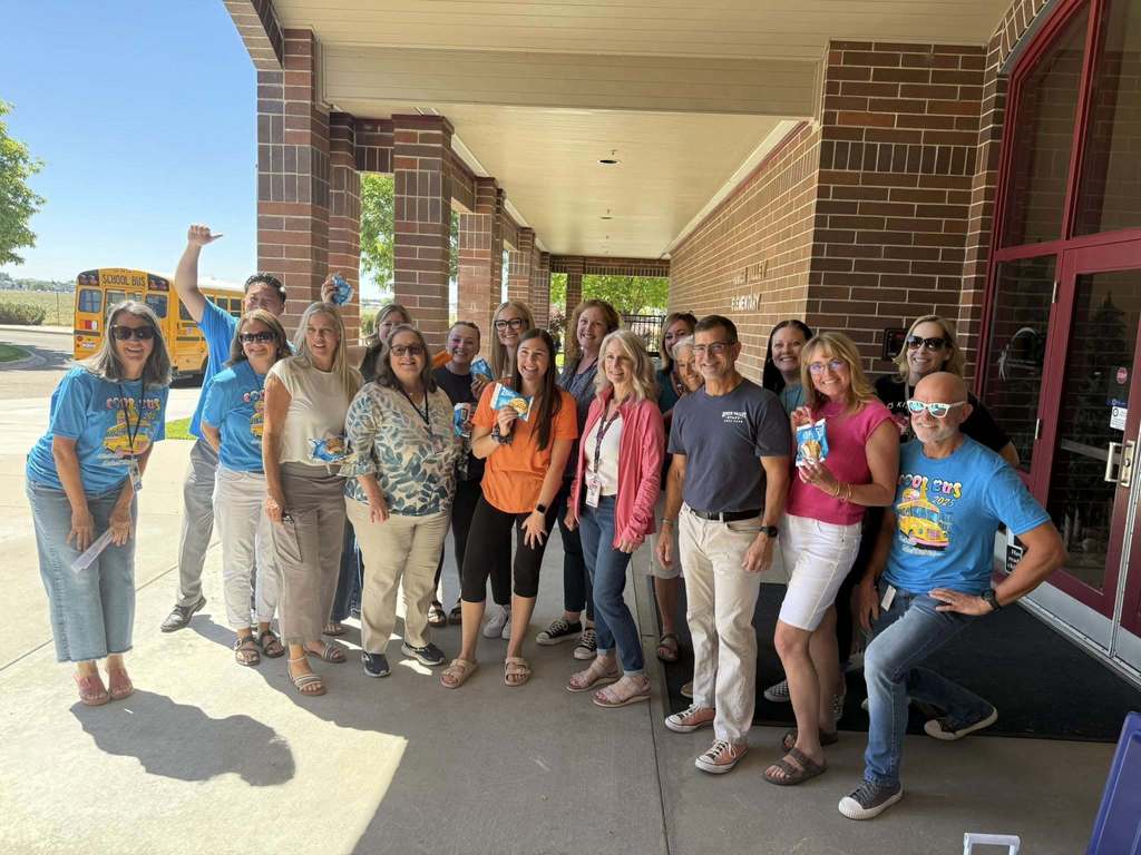group photo of cool bus