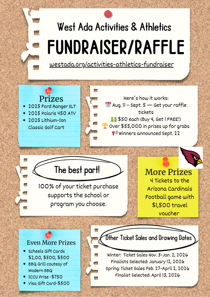West Ada Raffle