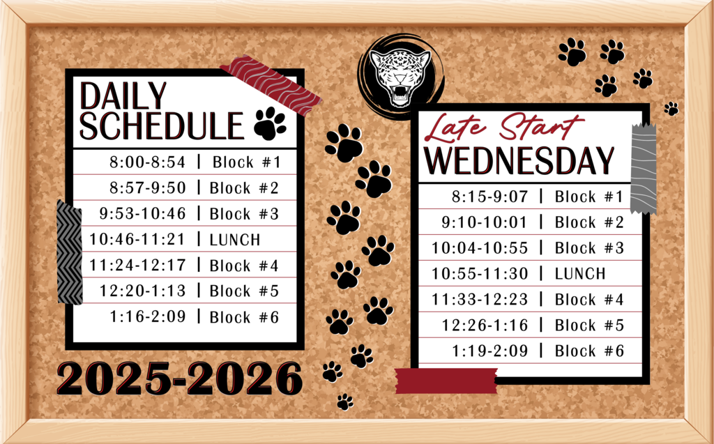 2025-2026 | Daily Schedule