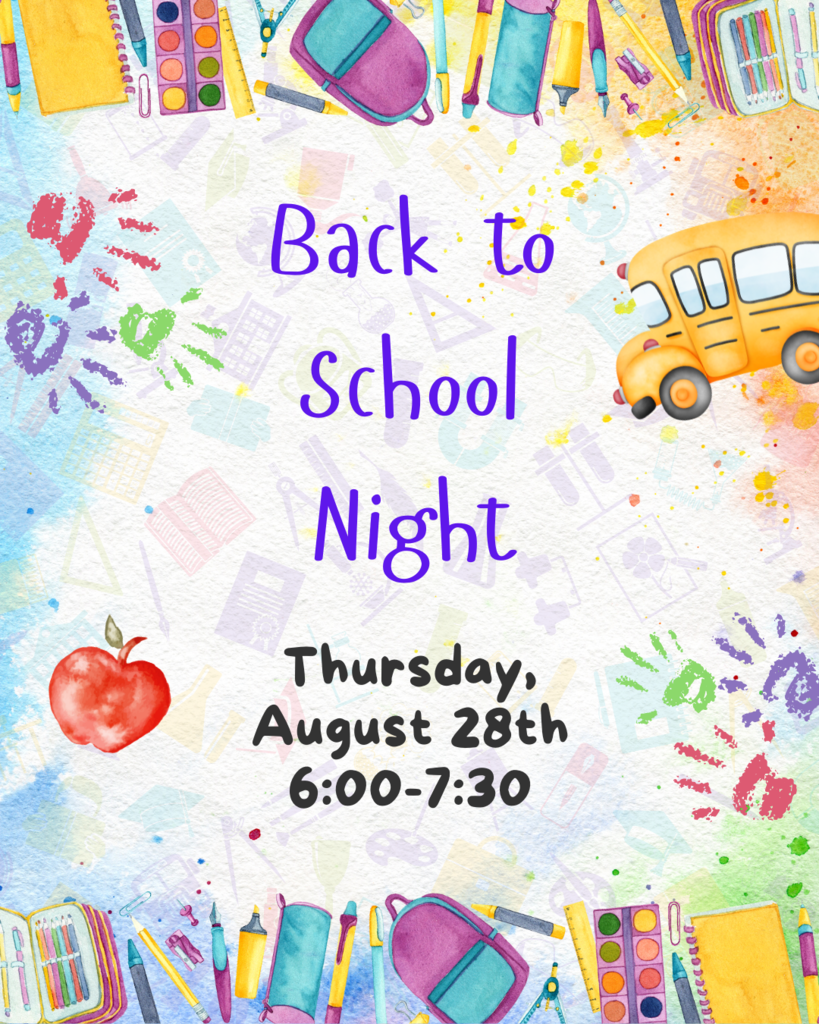 Spalding STEM Academy's Back to School Night 8/29/25 6:00-7:30 pm