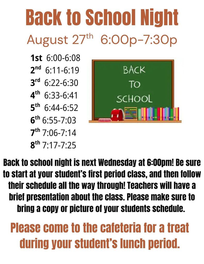 back to school night 2025