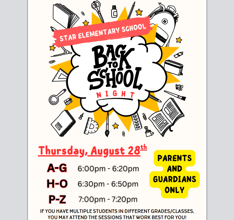 Back to School Night