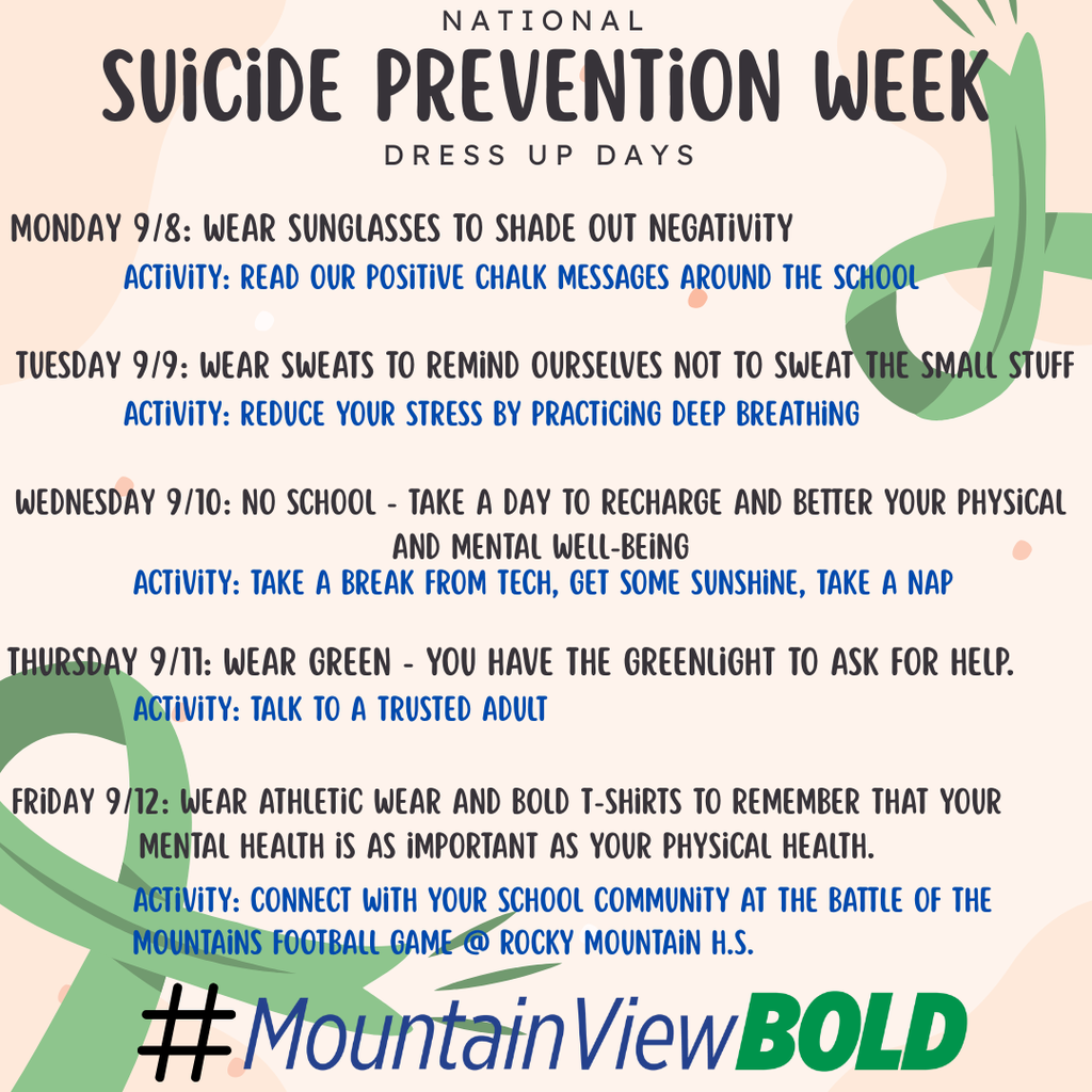 Prevention Dress Up Days
