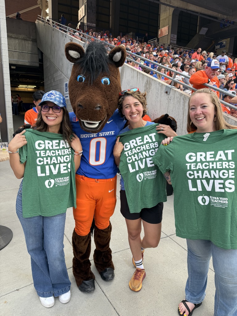 Great teachers save lives shirts iwth boise state bronco