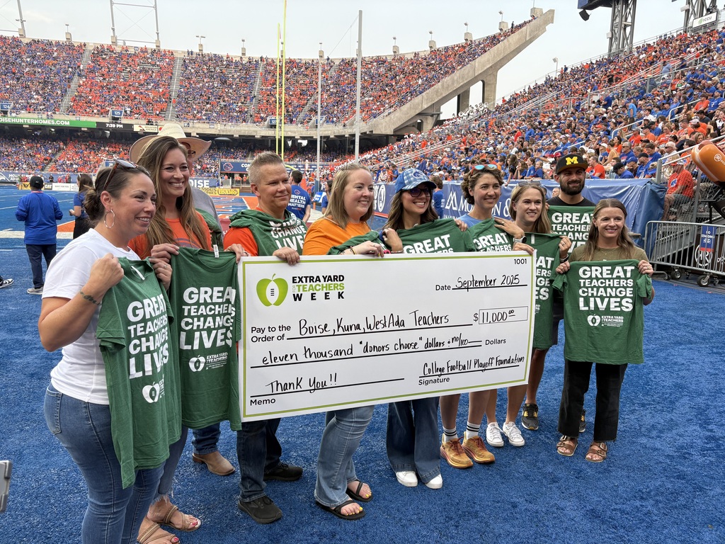 Donors choose check for teachers