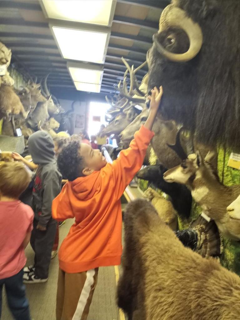 1st graders at the Ag Expo