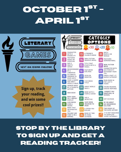 West Ada Literary Games