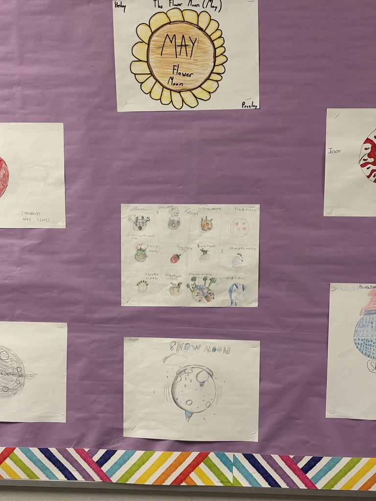 drawing s of the moon and space