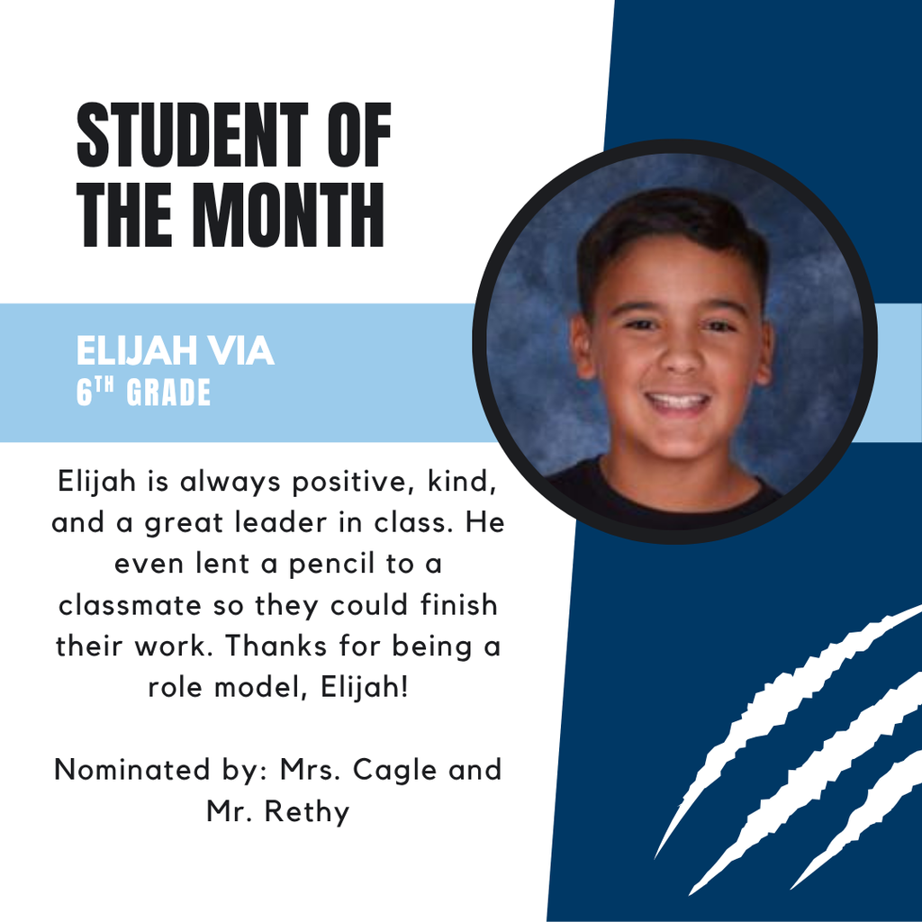 Student of the Month