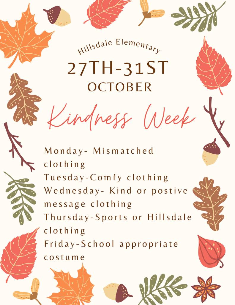 Kindness Week Dress up Days!