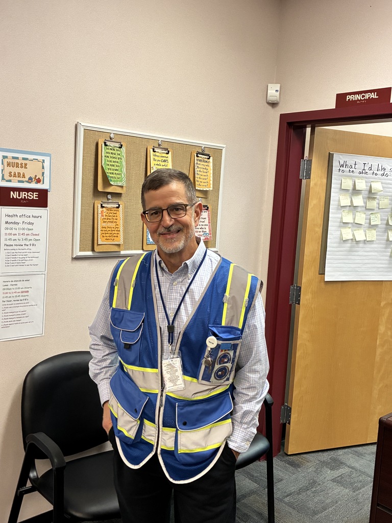 Man in safety vest